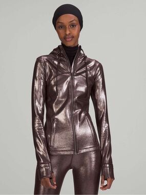 Lululemon Hooded Define Jacket Shine
Radiate Foil Print French Press size 16